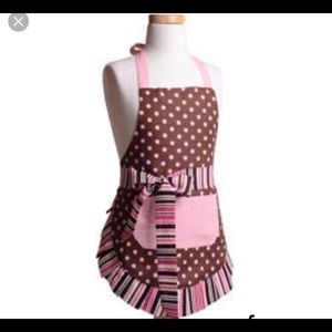 Little girls flirty apron new